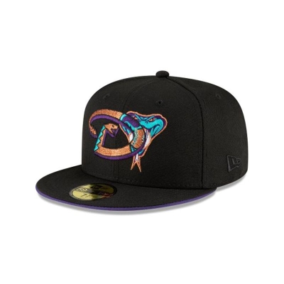 Sapca New Era Arizona Diamondbacks MLB Double Logo 59FIFTY Fitted - Negrii